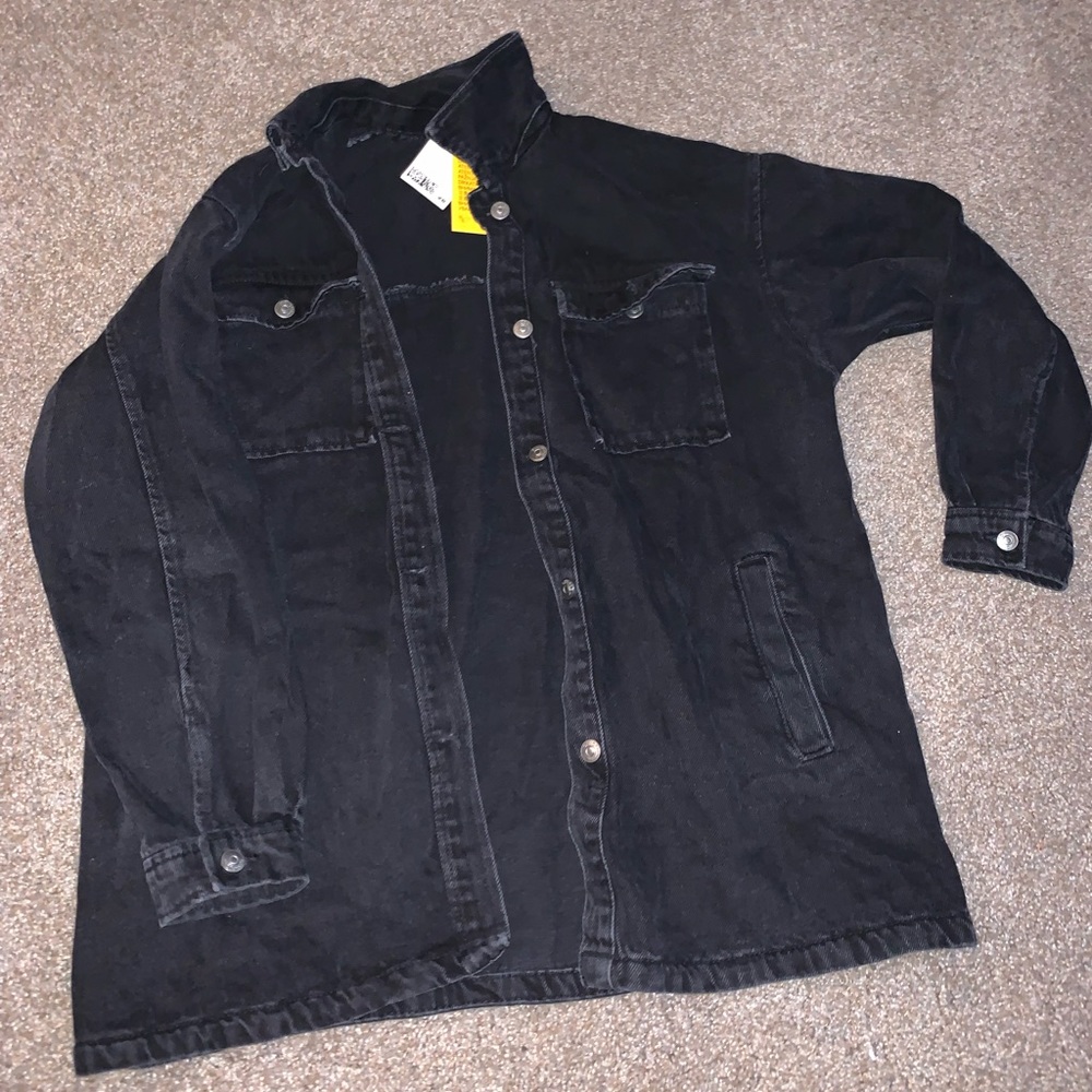 Oversized H&M Black Jacket